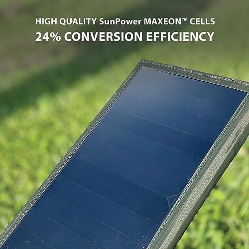 ELECOM NESTOUT 28W Outdoor Foldable Solar Panel Charger, Dual USB-A, 4.8A — view 2