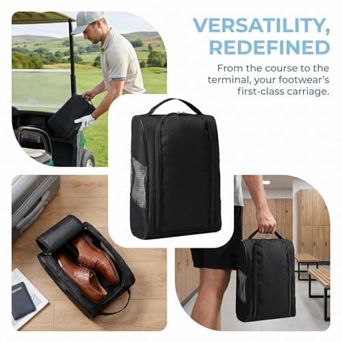 Waterproof Shoe Bag, Portable Unisex Durable Travel Storage — view 5