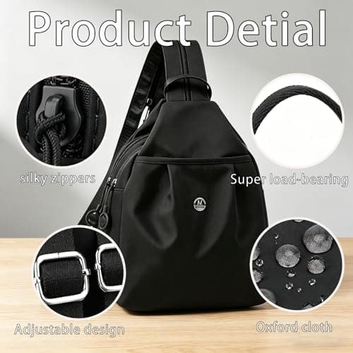 KFSCIP Anti Theft Backpack, Crossbody Bag, Anti Theft Bags for Women, Anti Theft Crossbody Bag Women, Mini Backpack, Antitheft Backpack Womens, Travel Tote Bags for Women, 20 cm Width 12 cm Depth — view 4