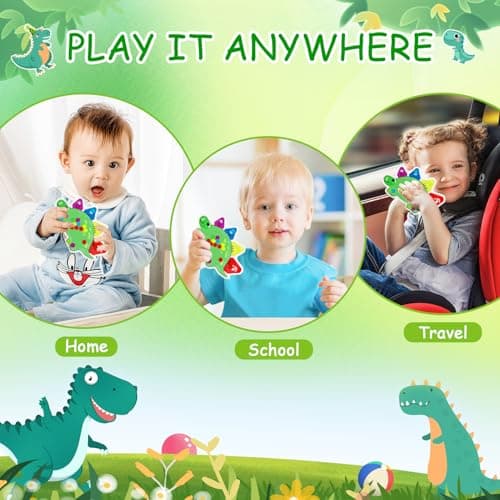 TonStyle Montessori Travel Toys for Toddlers, & Kids, Preschool Fine Motor Skills for Autism, Fidget Color Matching Travel Toys, Calm Down Toy, Travel Plane Birthday Gifts for Boys/Girls — view 4