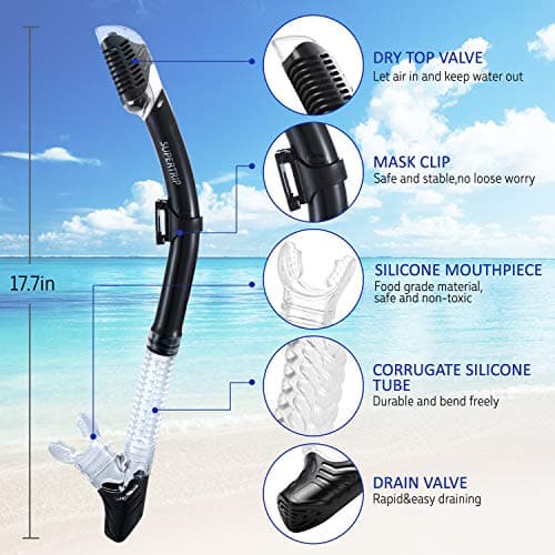 Supertrip Adults Dry Snorkel — view 2