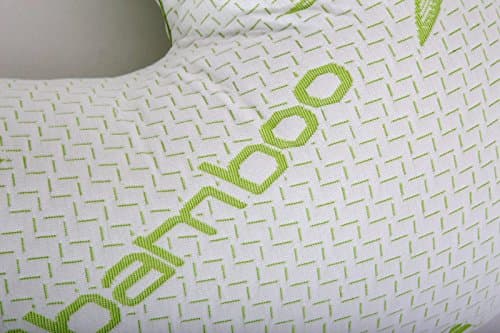 AR Textile Luxury BAMBOO V Shape Pillow With Removable & Breathable BAMBOO Cover - MEMORY FOAM V Pillow For ORTHOPEDIC Support,MATERNITY & PREGNANCY. — view 3