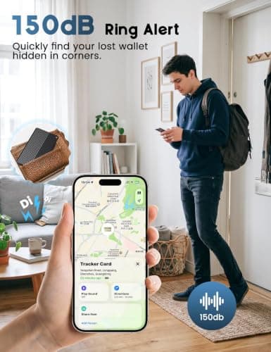 2026 Wallet Tracker Card (iOS and Android), 5 Years Battery Tracking Card — view 4