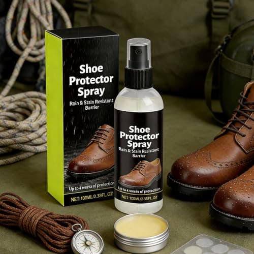 Shoe Protector Spray 100ml Waterproof Footwear Protectant Agent — view 3