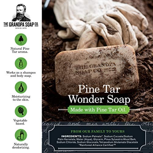 Grandpa's Pine Tar Soap 92 g — view 2