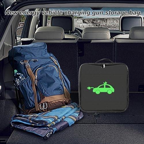 Electric Vehicle Charging Cable Bag Large Capacity Electric Car Charger — view 2