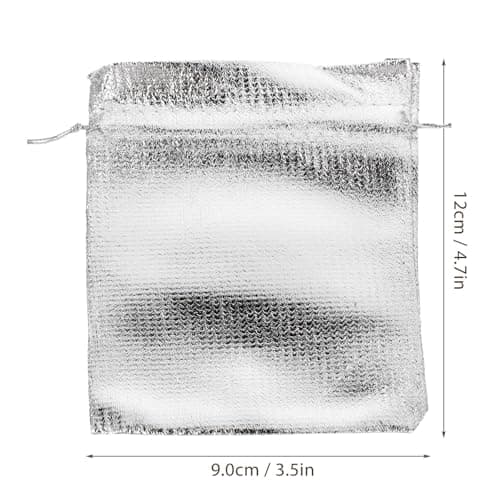 Gift Bags for Silver Fabric 30pcs Drawstring Jewellery Packing — view 2
