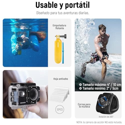 NEEWER 50 in 1 Action Camera Accessory Kit Compatible with GoPro DJI — view 4