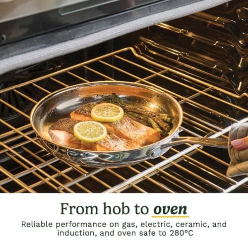 Cuisinart® Chef’s Classic™ Stainless Steel Cookware Set | 11-piece: Saucepans, Frying Pans, Stockpot, Steamer | Induction-Ready, Aluminium-encapsulated Base | Cool Grip™ Handles — view 4