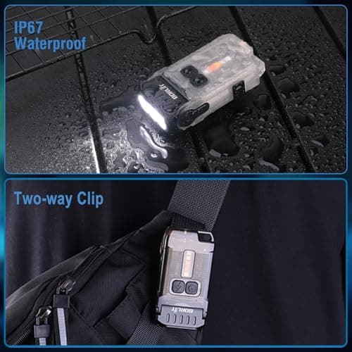 BORUIT V15 Small Powerful Torches LED Super Bright 1200 LM with Magnetic — view 5