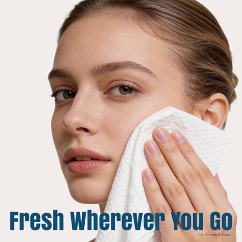 Ourmed Life Compressed Towel, Disposable Washcloths, 12 x 10 In, 112 Count — view 6