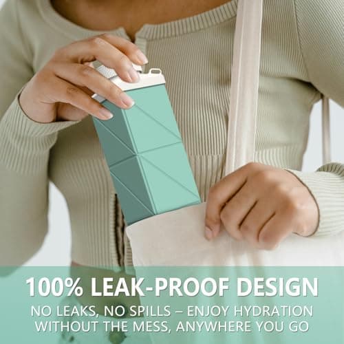 BEAUTAIL Collapsible Water Bottle 720 ml, Portable Travel Water Bottle — view 4