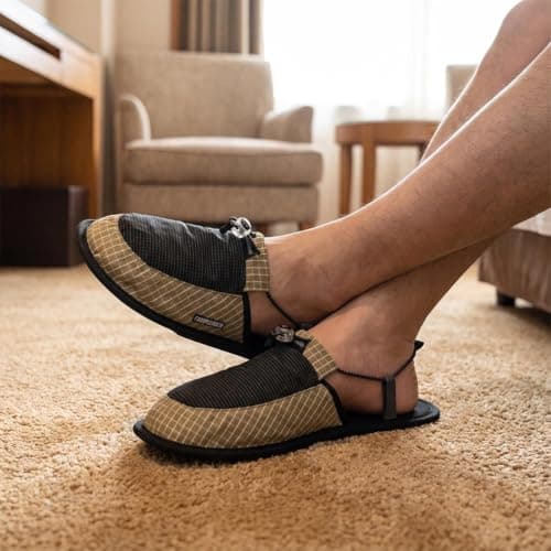 Ultralight Camp Shoes Foldable Canvas Slippers for Hiking and Travel — view 3
