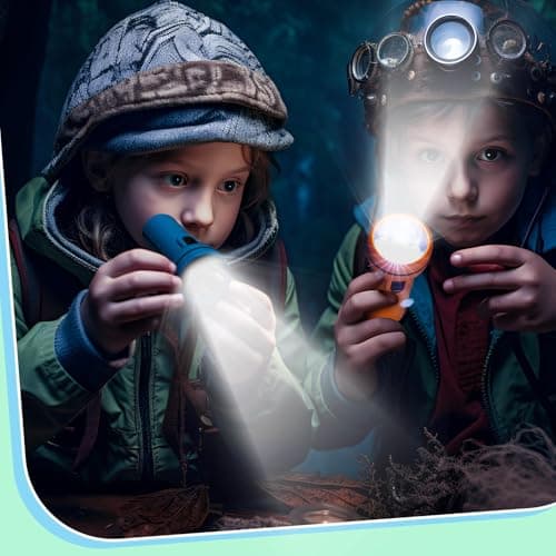Weewooday 6 Pcs Mini LED Torch Pocket for Kids Camping Party Favors — view 5