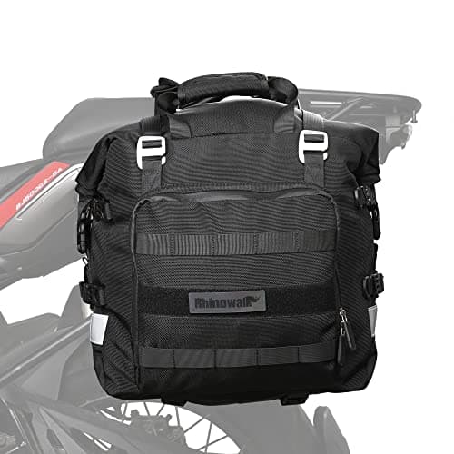 Rhinowalk Motorcycle Saddle Bag Waterproof 20L Motor Side Saddlebags Quick Release Pannier Bag Motorcycle Accessory