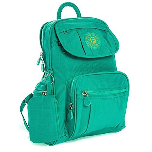 YourDezire Adult Unisex Backpack for Travelling, Hiking, Camping, Road Trips | Fabric Rucksack for Girls, Boys School Bag, College Women Men Gym Causal Bag Turquoise