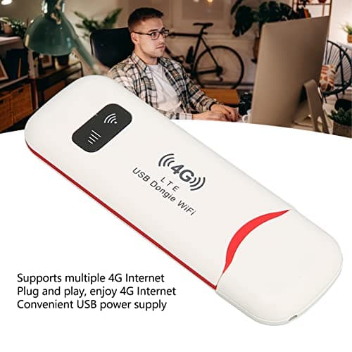 Portable WIFI, Wireless Network Router, Portable WIFI Support 10 Users High Speed Stable Signal WPA WPA2 Encryption White WiFi Router for Home Travelling Office — view 2