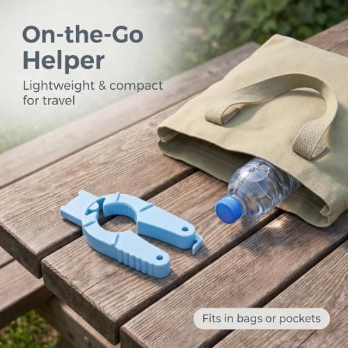 Easy Grip Bottle Opener for Arthritic Hands, Jar Opener for Weak Seniors — view 6