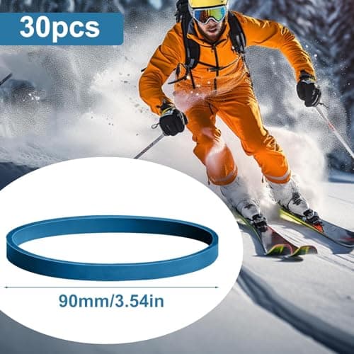 Ski Binding Rubber Bands Binding Brake Retainer Bands Flexible Practical — view 2