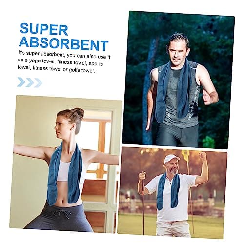 MOBUTOFU 2 Sets Quick Drying Ice Towel for Sports Fitness Sweat Absorbing Cooling Towel for Gym Workout Travel Backpacking for Yoga — view 4