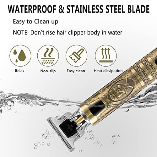 Hair Clippers Men Professional Beard Trimmer, Electric Self Hair Clippers — view 5