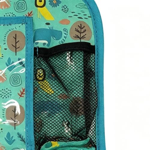 Back Seat Organizer Oxford Cloth Adjustable Strap Large Storage — view 3