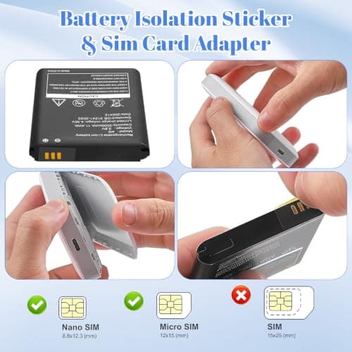 Foreverup 4G/5G LTE WiFi Router, Portable WiFi Travel Router, 3000mAh, 150Mbps, WiFi Device with SIM Card Slot for 10 Users, Pocket WiFi Hotspot for Travel, Campers, Motorhomes — view 3