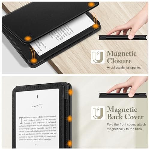 FINTIE Stand Case for Kindle Paperwhite 12th/11th Gen & Kindle Colorsoft — view 4
