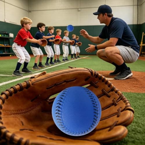 Soft Baseball Balls - 6 Piece Training Stress Ball Set for Kids — view 3