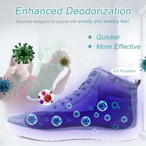 Home Care Wholesale Electric Shoe Dryer and Deodorizer -Enhanced Deodorising, Boot Dryer with Timer Shoes Socks Heater Boots Warmer, Built in Fan | No Noise — view 2