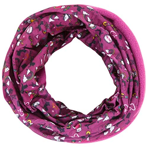 Trespass Callaghan Childrens Microfleece Neck Warmer Unicorn Print One Size — view 2