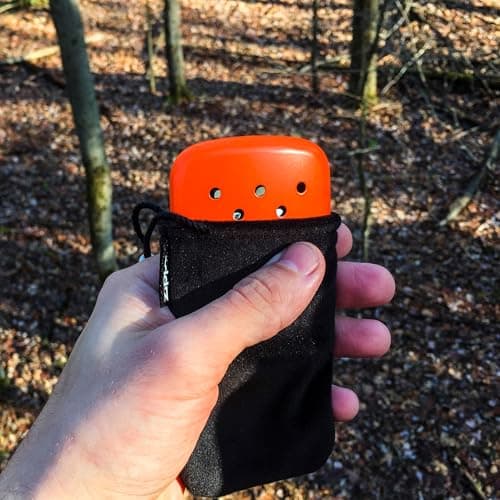 Zippo - Hand Warmer, 12 Hours Heat, Refillable with Lighter Fuel, Reusable, Pocket Warmer in Orange — view 2