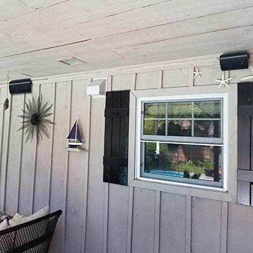 Herdio 4 Inches 200 Watts Outdoor Bluetooth Speakers Waterproof,Wall Mount Speakers With Powerful Bass For Home Garden Patio Indoor — view 2