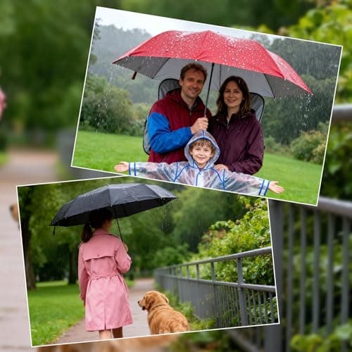 linastu 24 Pack Pack Folding Umbrellas Bulk, Colorful Rain & Sun Portable bulk umbrellas, Windproof Travel Umbrella Pack for Women Men Teens — view 5
