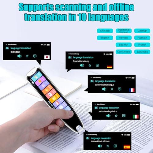Scan Reader Pen for Dyslexia, 142 Language Reading Pen Translator — view 4