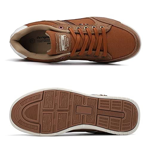 TARELO Mens Trainers Casual Shoes Fashion Lace Up Walking Sneakers — view 4