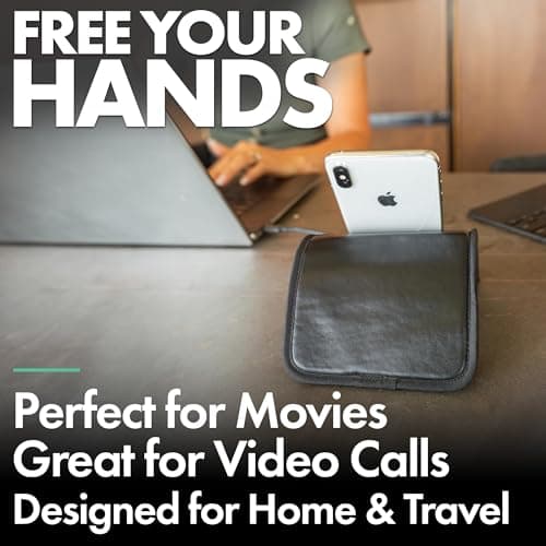 Flight Flap Airplane Phone Holder - Foldable Phone Stand for Plane Travel — view 3