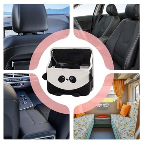 Backseat Trash Can – Multifunctional Stable Organizer, Wear Resistant Storage, Portable Practical Holder, Sleek Compact Design | For Family Friends Mobile Phones Files Toys Snacks Car Vehicle Travel — view 5