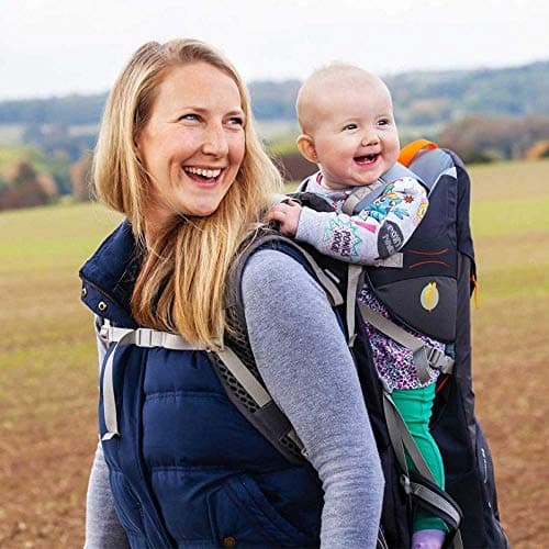 LittleLife Cross Country S4 Child Carrier | Baby Carrier, Grey, One Size — view 4