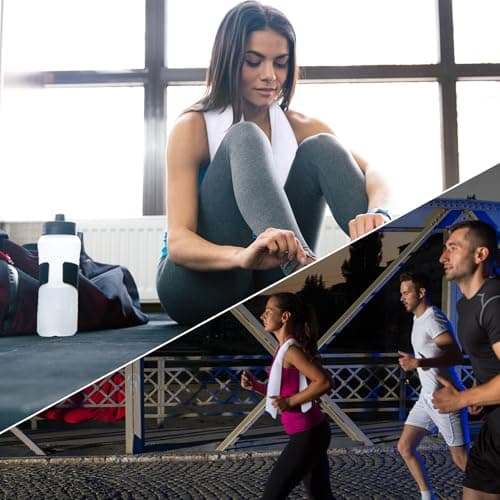 Meng Jiaran 4 Pack Microfibre Gym Towel, 75x35 cm Fast Drying Gym Towel for — view 6