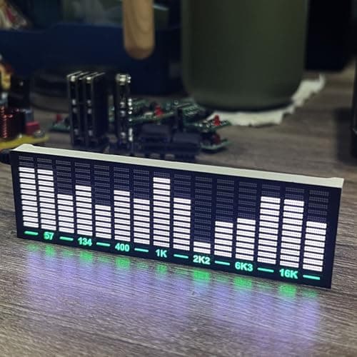 Topiky RGB Rechargeable Sound Control Light, Voice Activated Pickup Music Rhythm Lights, LED Music Spectrum Voice Controlled Rhythm Light, Pickup Ambient Light for Gaming Room — view 2