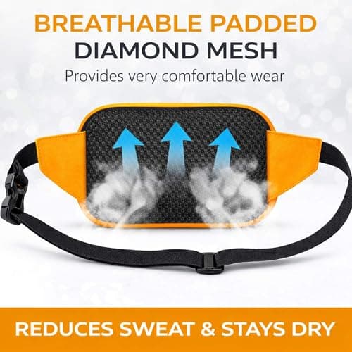 XENLYN GEAR Waterproof Bum Bag | Waist Fanny Pack & Running Belt for Men & Women | Adjustable Waist Bag with Zipper Pockets | Crossbody Bag for Travel, Hiking, Dog Walking, Festivals, Everyday Carry — view 2