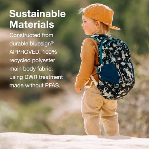 Osprey Daylite Kid's Junior Everyday Pack, 9L, Alpine Blue/Blue Flame — view 5