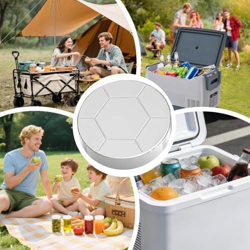Stainless Steel Ice Pack - Freezing Ice Plate, Reusable Metal Cooling Pack, Food and Beverage Temperature Control Accessory | Suitable for Insulated Lunch Boxes Cooler Bags Road Trips Hiking — view 3