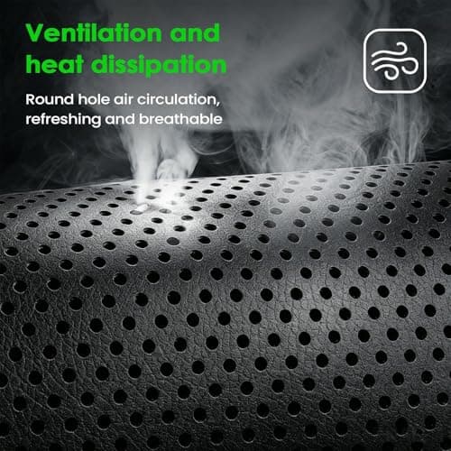 Car Seat Cooler Leather Ventilated Comfortable Breathable Cushion — view 5