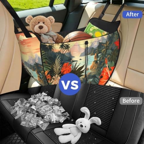 Car Seat Organizer Waterproof Backseat Storage Bag Multiple Car Organizer — view 6