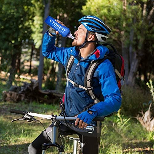 UTOBEST Soft Flask 250ml Collapsible Running Water Bottles — view 6