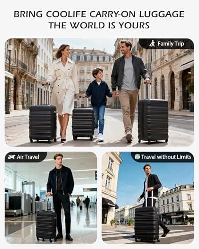 COOLIFE Large Suitcase 28 Inch, Extra Large Hardshell Luggage with TSA Lock — view 5