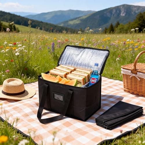 40L Cooler Bag, Food Delivery Bag, Picnic Bag, Pizza Bag, Insulated Bag — view 4