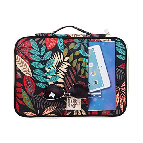 JAKAGO A4 Document Case, Multi-Pocket Portfolio Folder, Travel Portfolios — view 2